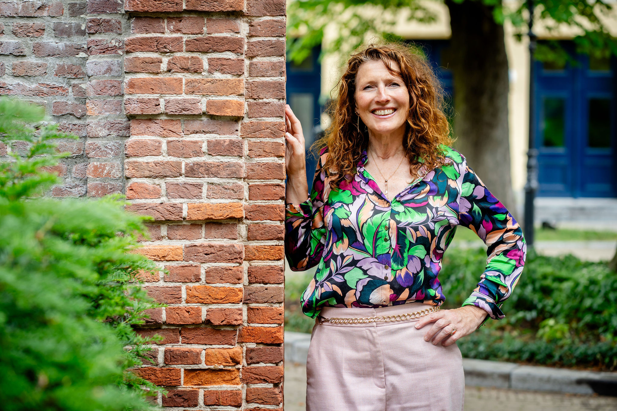 Portretfoto vab Morgen Makelaardij op de foto tijdens fotowalk utrecht door Karin Keesmaat van Kijk-Kunst fotografie